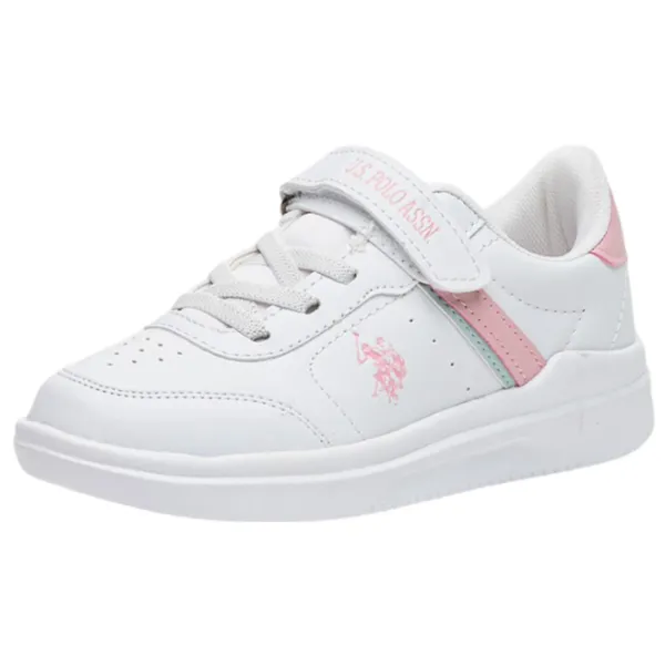 Adidași pentru fetiţe U.S. Polo Assn. 2W BERKELEY JR 2PR White photo 1 Adidași pentru fetiţe U.S. Polo Assn. 2W BERKELEY JR 2PR White photo 1