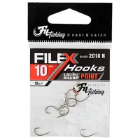 Набор крючков Fil Fishing Filex 2010 Количество в наборе - 10 / Размер - 10