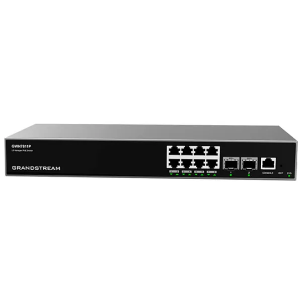 Коммутатор Grandstream GWN7811P Черный photo 1