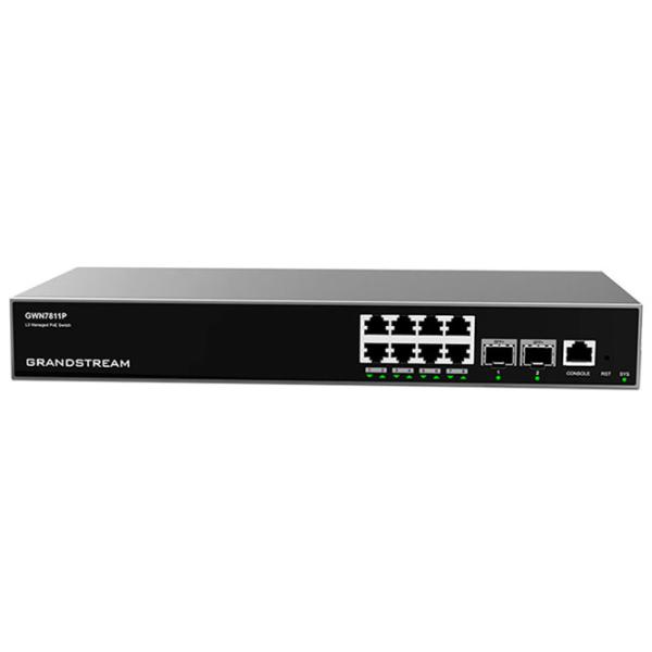 Коммутатор Grandstream GWN7811P Черный photo 1