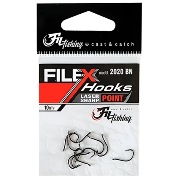 Set de cârlige Fil Fishing FILEX 2020 Cantitatea în set - 10 / Mărimea - 14 photo 1