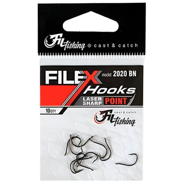 Set de cârlige Fil Fishing FILEX 2020 Cantitatea în set - 10 / Mărimea - 14 photo 1