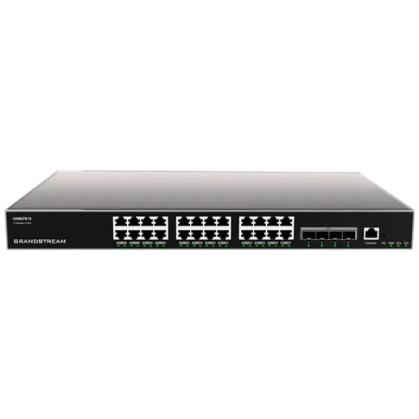 Коммутатор Grandstream GWN7813 Черный photo 1