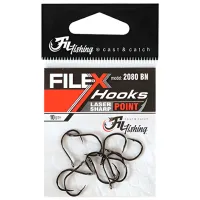 Набор крючков Fil Fishing Filex 2080 Количество в наборе - 10 / Размер - 12