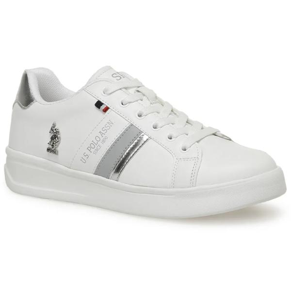 Adidași pentru femei U.S. Polo Assn. Eloza 3PR Primăvară/ White photo 1