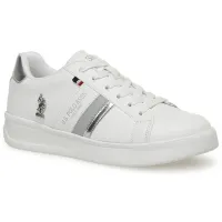Adidași pentru femei U.S. Polo Assn. Eloza 3PR Primăvară/ White