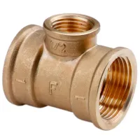Тройник Ferro 07926 Латунь