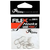 Набор крючков Fil Fishing Filex 2090 Количество в наборе - 10 / Размер - 12