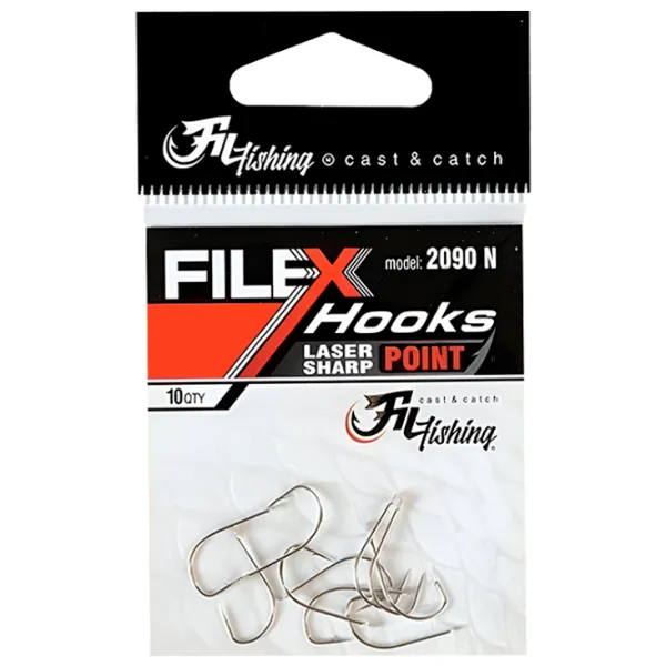 Set de cârlige Fil Fishing Filex 2090 Cantitatea în set - 10 / Mărimea - 6 photo 1 Set de cârlige Fil Fishing Filex 2090 Cantitatea în set - 10 / Mărimea - 6 photo 1