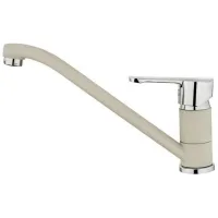 Baterie pentru bucătărie Teka MF2 Mono comandă/ pivotantă/ Granitek/ Beige