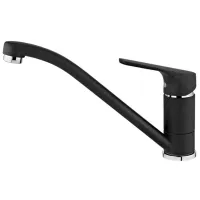 Смеситель для кухни Teka MT Plus Однорычажный/ поворотный/ Гранитек/ Черный