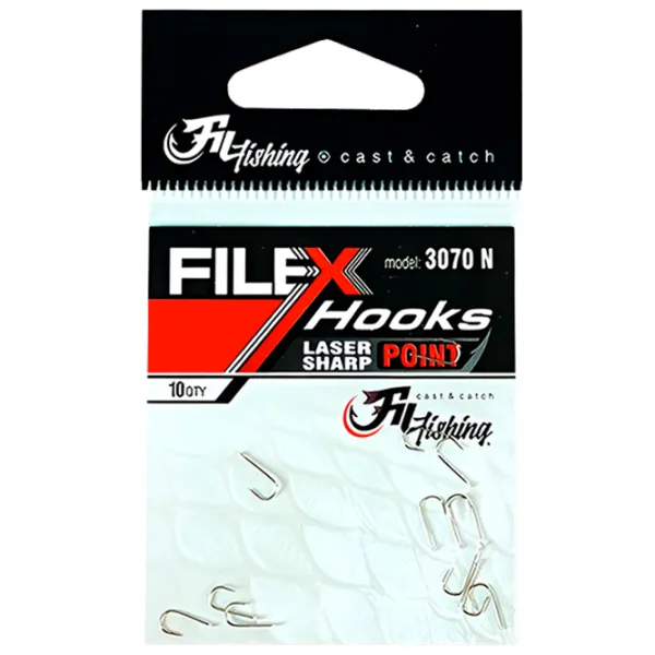 Set de cârlige Fil Fishing Filex 3070 Cantitatea în set - 10 / Mărimea - 14 photo 1