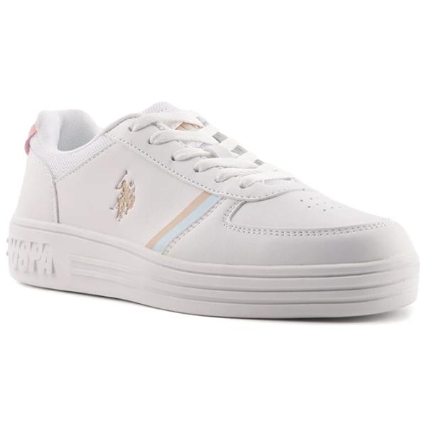 Adidași pentru femei U.S. Polo Assn. Drew 3PR Primăvară/ White photo 1 Adidași pentru femei U.S. Polo Assn. Drew 3PR Primăvară/ White photo 1