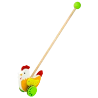 Игрушка каталка VIGA 50964 1+/ Черный