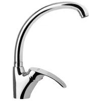 Baterie pentru bucătărie Sanitec SN0005 Mono comandă/ pivotantă/ Zinc/ Crom