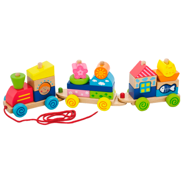 Игрушка каталка VIGA 50089 1+/ Разноцветный photo 1