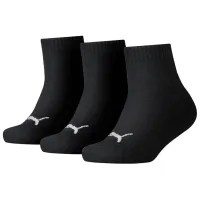 Șosete pentru fetiţe Puma Kids Quarter 31 - 34/ Black