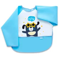 Слюнявчик BabyJem Polly Bib Рубашка/ Полиэстер/ Синий