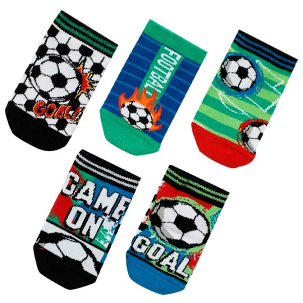 Șosete pentru băieți Polaris Socks GOAL 5 LI PTK-B 4FX Multicolor photo 1