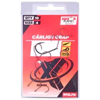 Набор крючков Senzor Planet X POWER Количество в наборе - 10 / Размер - 4