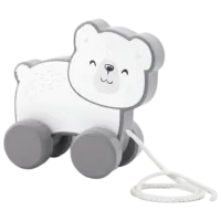 Jucărie de împins și tras VIGA 44001 1+/ White