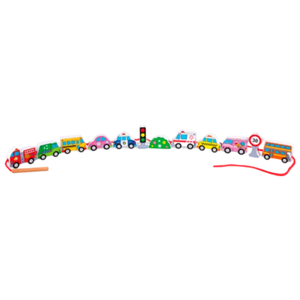 Jucărie de împins și tras VIGA 59851 1+/ Multicolor photo 1
