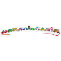 Игрушка каталка VIGA 59851 1+/ Разноцветный