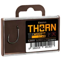 Набор крючков Delphin THORN Wider Количество в наборе - 11 / Размер - 8