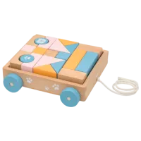 Jucărie de împins și tras VIGA 44096 3+/ Multicolor