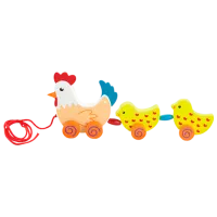 Игрушка каталка VIGA 50078 1+/ Разноцветный