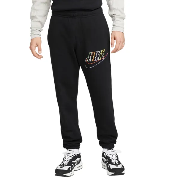 Pantaloni sportivi pentru bărbați Nike M Nk Club+ Ft Cf Pant Mcf L/ Black photo 1