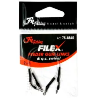 Рыболовный поводок Fil Fishing FEEDER GUM LINKS 10 см