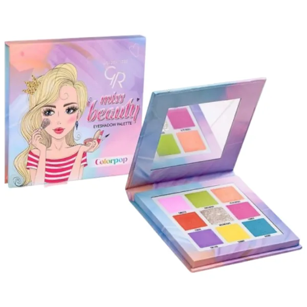 Тени для век Golden Rose Miss Beauty Eyeshadow Palette Colorpop photo 1 Тени для век Golden Rose Miss Beauty Eyeshadow Palette Colorpop photo 1