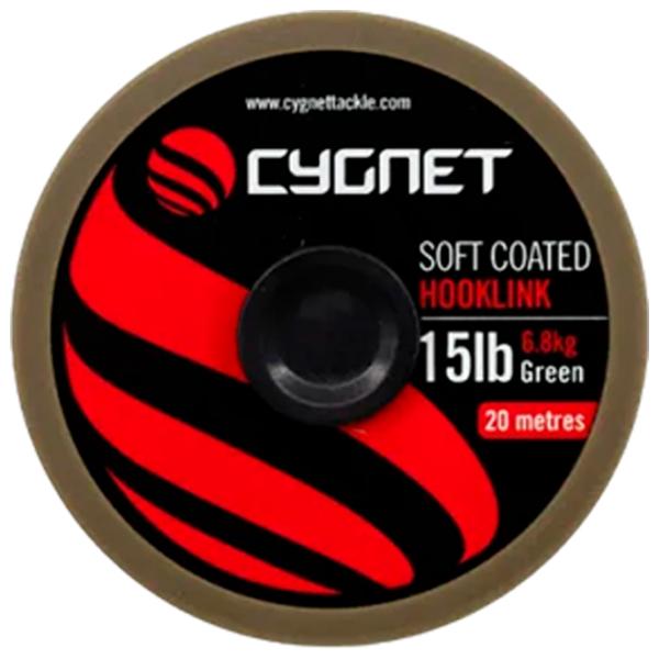 Шнур для рыбалки Cygnet Soft Coated Hooklink 20 м/ 6.8 кг photo 1