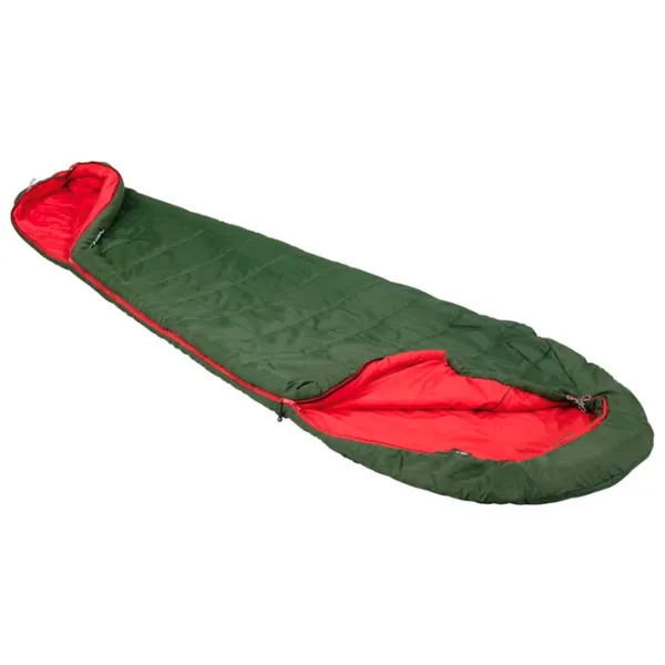 Спальный мешок High Peak Pak 1000 Polyester/ Зелёный Красный photo 1 Спальный мешок High Peak Pak 1000 Polyester/ Зелёный Красный photo 1