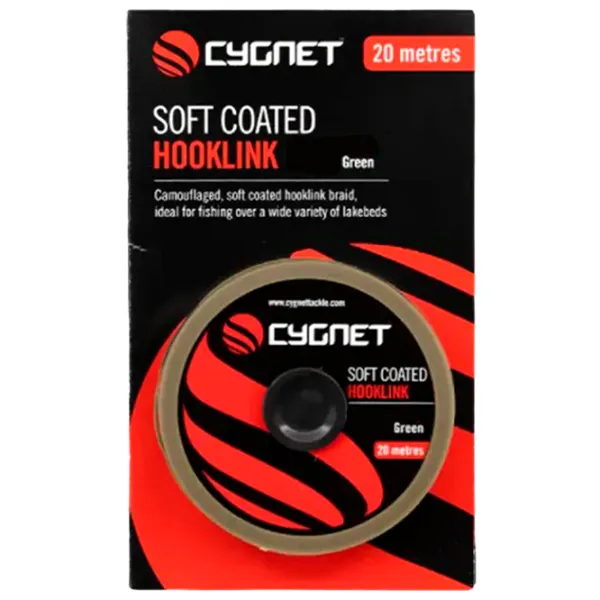 Шнур для рыбалки Cygnet Soft Coated Hooklink 20 м/ 9.8 кг photo 1