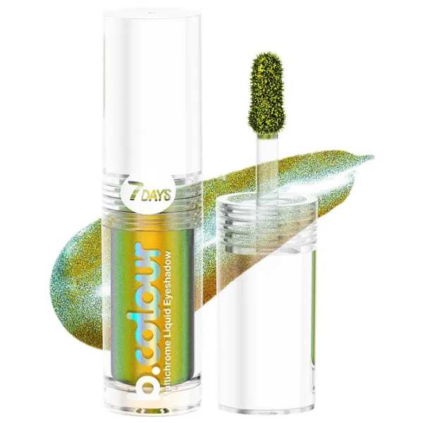 Fard de pleoape 7DAYS BColour Multichrome Liquid 1.5 ml/ 04 Emerald photo 1 Fard de pleoape 7DAYS BColour Multichrome Liquid 1.5 ml/ 04 Emerald photo 1
