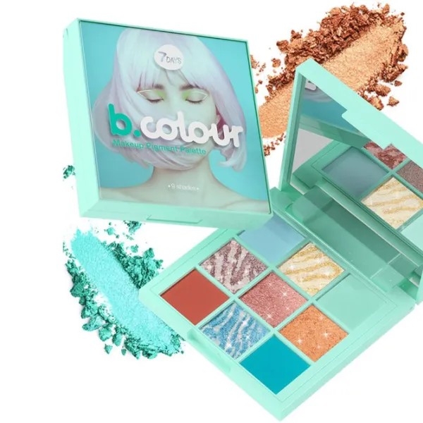 Тени для век 7DAYS BColour 02 Pistachio Cake photo 1 Тени для век 7DAYS BColour 02 Pistachio Cake photo 1
