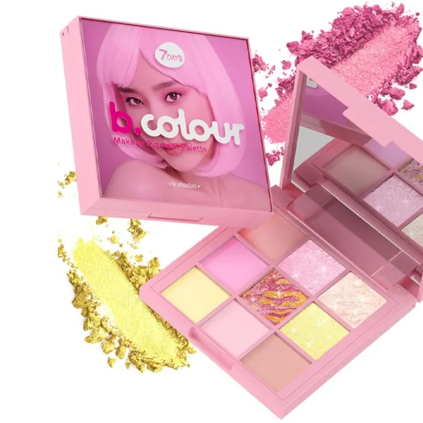 Тени для век 7DAYS BColour 03 Bubblegum photo 1 Тени для век 7DAYS BColour 03 Bubblegum photo 1