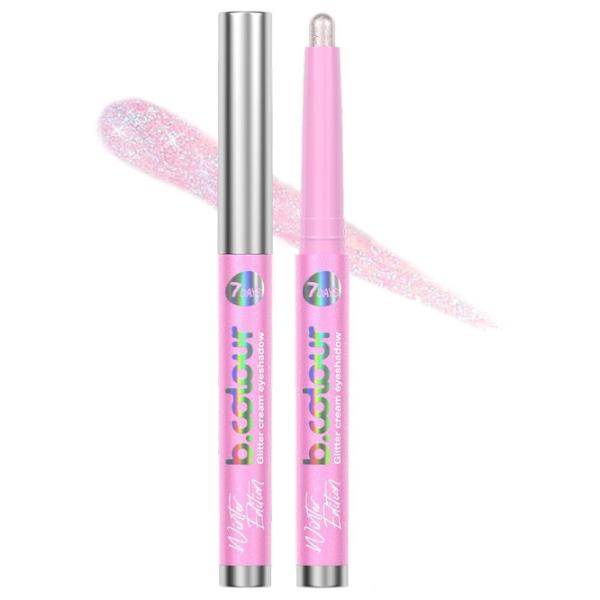 Тени для век 7DAYS BColour Glitter 1.1 г/ 01 Prosecco photo 1 Тени для век 7DAYS BColour Glitter 1.1 г/ 01 Prosecco photo 1