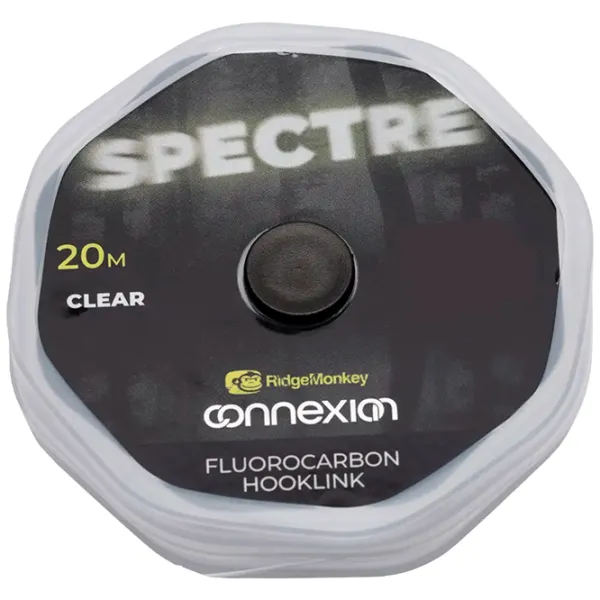 Fir pentru pescuit Ridge Monkey Conexiune Spectre Fluorocarbon Hooklink 20 m/ 9.1 kg photo 1