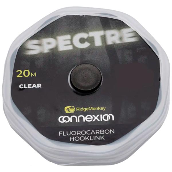 Fir pentru pescuit Ridge Monkey Conexiune Spectre Fluorocarbon Hooklink 20 m/ 9.1 kg photo 1