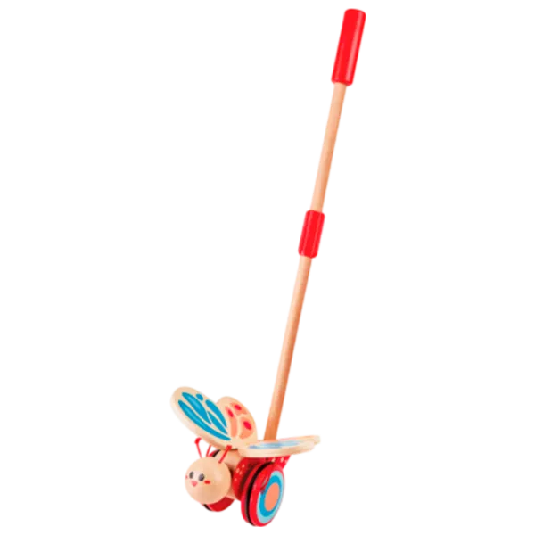 Игрушка каталка Hape E0340 1+/ Бежевый photo 1