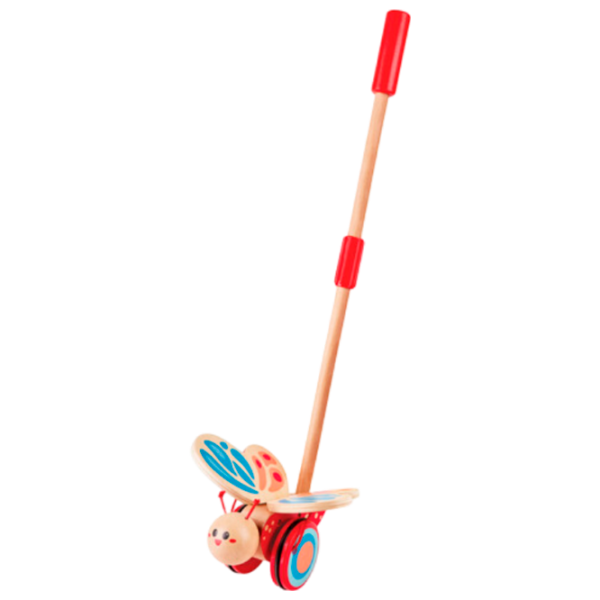 Игрушка каталка Hape E0340 1+/ Бежевый photo 1