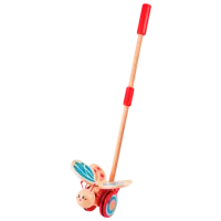 Jucărie de împins și tras Hape E0340 1+/ Beige