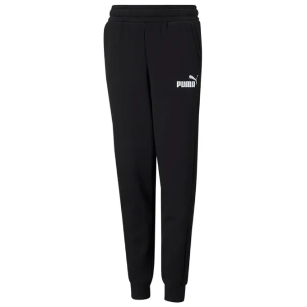 Pantaloni sportivi pentru băieți Puma Ess Logo Pants Tr Cl 164/ Black photo 1