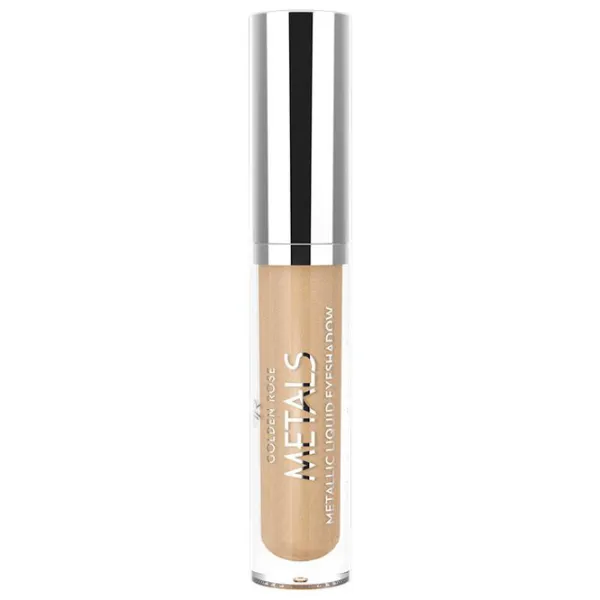 Тени для век Golden Rose Metals Metallic Liquid 4.5 мл/ Eyeshadow 102 photo 1