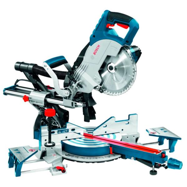 Fierăstrău pentru tăieri înclinate Bosch GCM 8 SJL 216 mm/ Blue photo 1
