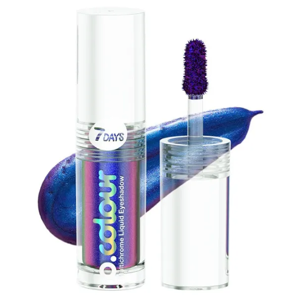 Тени для век 7DAYS BColour Multichrome Liquid 1.5 мл/ 01 Sapphire photo 1