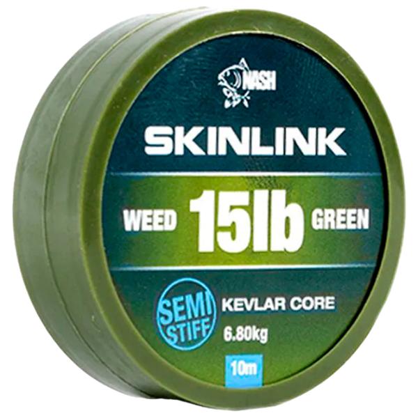 Fir pentru pescuit Nash Skinlink Semi-Stiff 10 m/ 6.8 kg photo 1